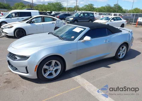 2019 Chevrolet Camaro 1Lt из США, поврежденный, VIN 1G1FB3DX3K0114129